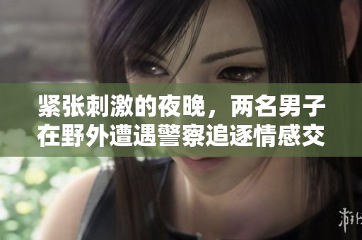 紧张刺激的夜晚，两名男子在野外遭遇警察追逐情感交锋