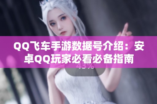 QQ飞车手游数据号介绍：安卓QQ玩家必看必备指南