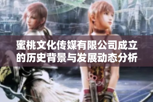 蜜桃文化传媒有限公司成立的历史背景与发展动态分析