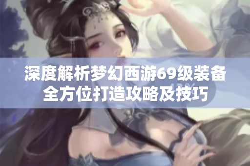 深度解析梦幻西游69级装备全方位打造攻略及技巧