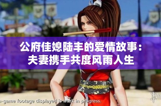 公府佳媳陆丰的爱情故事：夫妻携手共度风雨人生