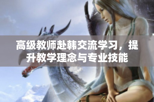 高级教师赴韩交流学习，提升教学理念与专业技能