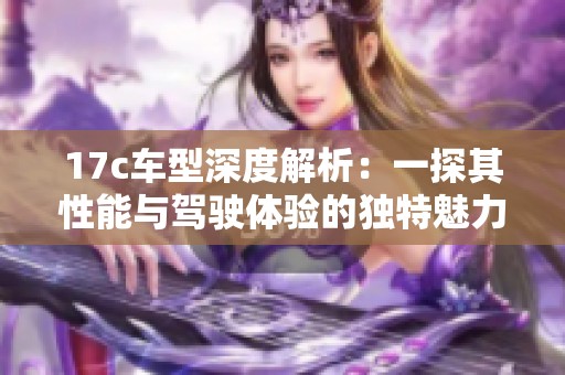17c车型深度解析：一探其性能与驾驶体验的独特魅力