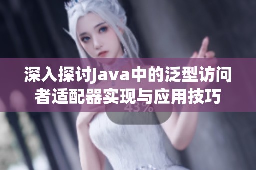 深入探讨Java中的泛型访问者适配器实现与应用技巧