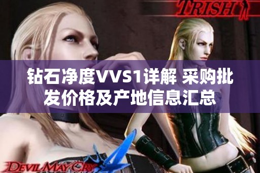 钻石净度VVS1详解 采购批发价格及产地信息汇总