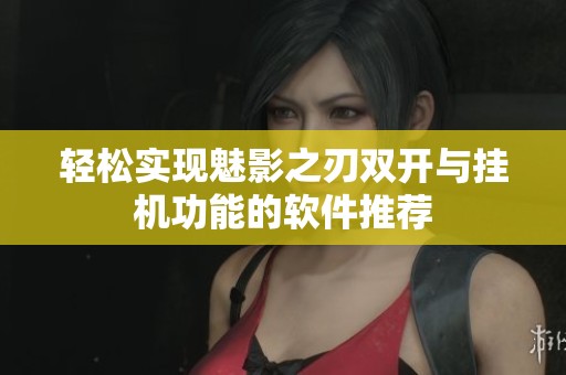 轻松实现魅影之刃双开与挂机功能的软件推荐