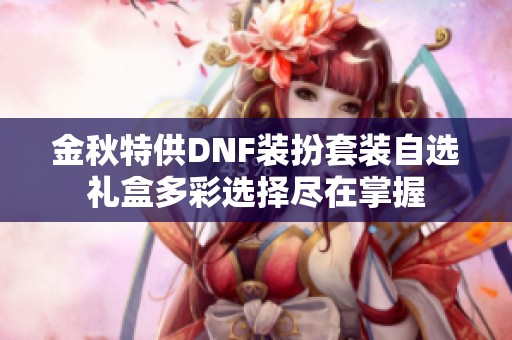 金秋特供DNF装扮套装自选礼盒多彩选择尽在掌握