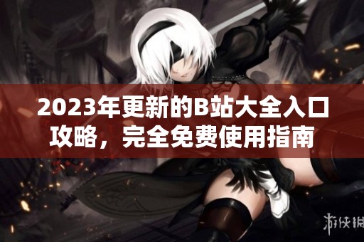 2023年更新的B站大全入口攻略，完全免费使用指南