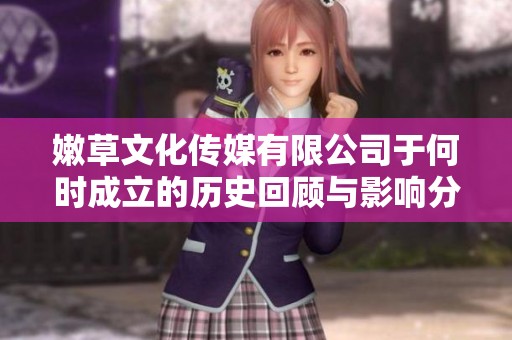 嫩草文化传媒有限公司于何时成立的历史回顾与影响分析