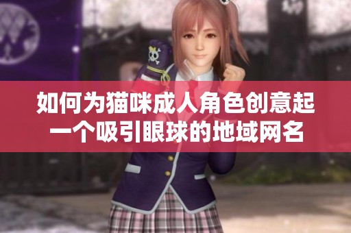如何为猫咪成人角色创意起一个吸引眼球的地域网名
