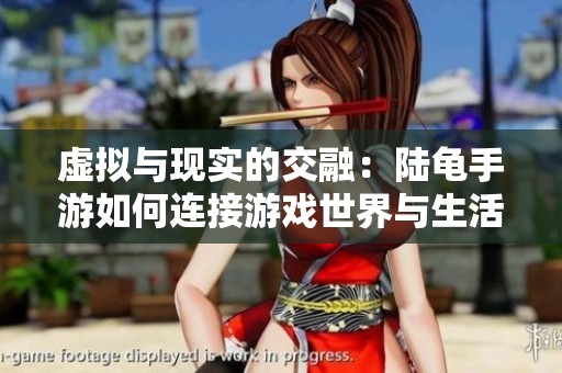 虚拟与现实的交融：陆龟手游如何连接游戏世界与生活