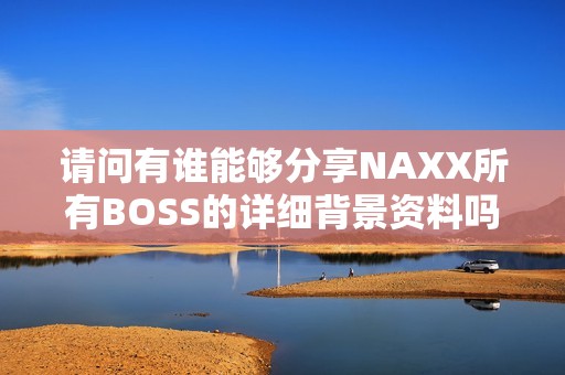 请问有谁能够分享NAXX所有BOSS的详细背景资料吗？