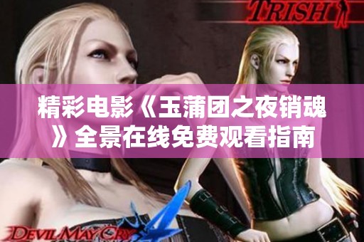 精彩电影《玉蒲团之夜销魂》全景在线免费观看指南