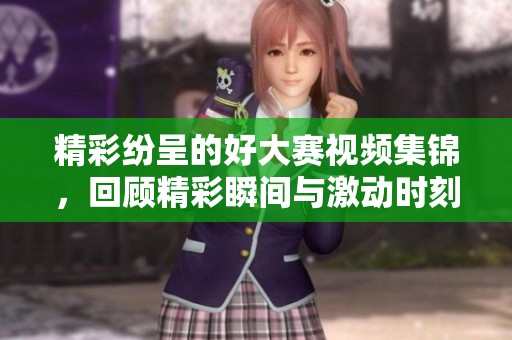 精彩纷呈的好大赛视频集锦，回顾精彩瞬间与激动时刻