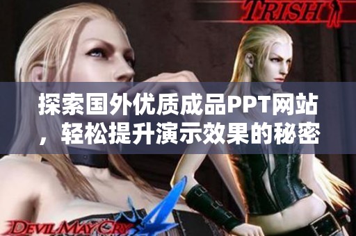 探索国外优质成品PPT网站，轻松提升演示效果的秘密