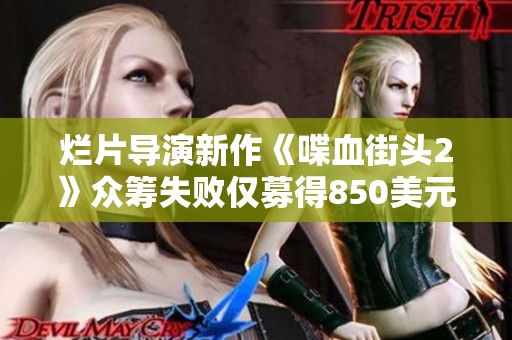 烂片导演新作《喋血街头2》众筹失败仅募得850美元