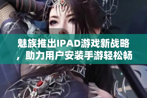 魅族推出IPAD游戏新战略，助力用户安装手游轻松畅玩