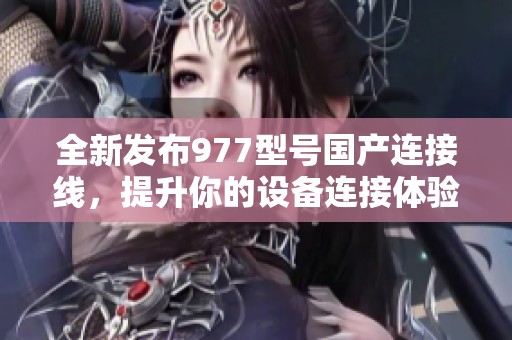 全新发布977型号国产连接线，提升你的设备连接体验