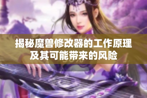 揭秘魔兽修改器的工作原理及其可能带来的风险