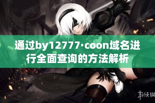通过by12777·coon域名进行全面查询的方法解析
