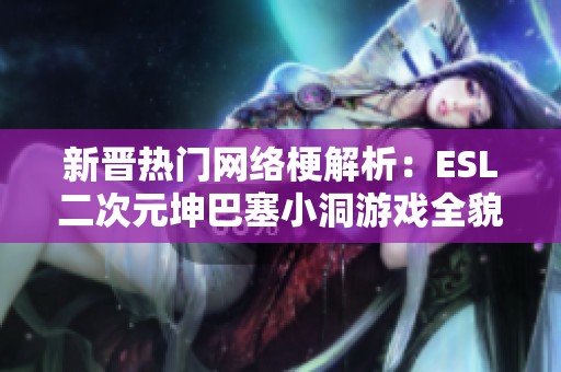 新晋热门网络梗解析：ESL二次元坤巴塞小洞游戏全貌揭秘