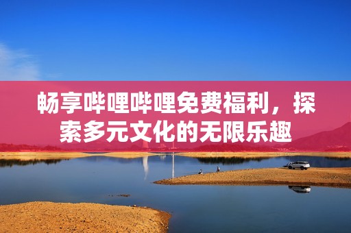 畅享哔哩哔哩免费福利，探索多元文化的无限乐趣