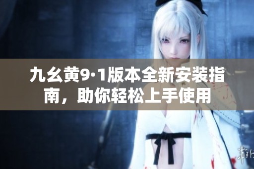 九幺黄9·1版本全新安装指南，助你轻松上手使用
