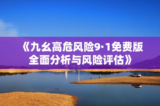《九幺高危风险9·1免费版全面分析与风险评估》