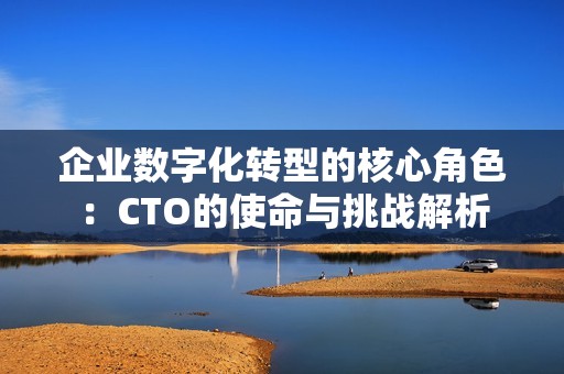 企业数字化转型的核心角色：CTO的使命与挑战解析