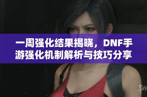 一周强化结果揭晓，DNF手游强化机制解析与技巧分享