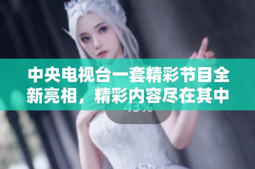 中央电视台一套精彩节目全新亮相，精彩内容尽在其中