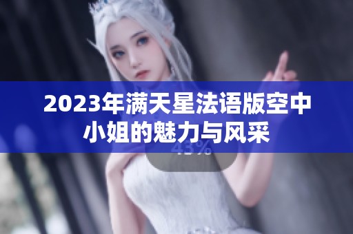 2023年满天星法语版空中小姐的魅力与风采