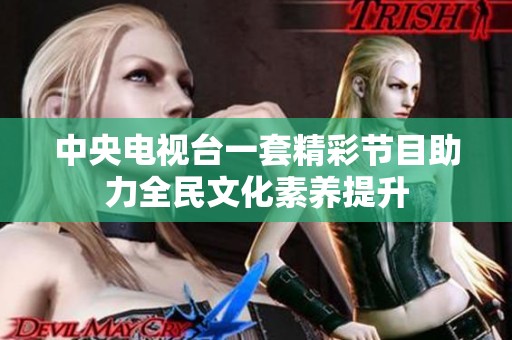 中央电视台一套精彩节目助力全民文化素养提升