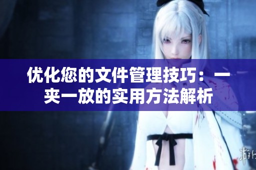 优化您的文件管理技巧：一夹一放的实用方法解析