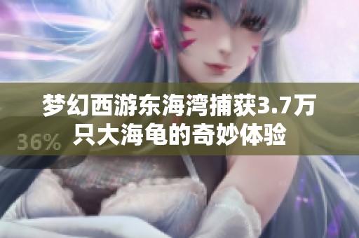 梦幻西游东海湾捕获3.7万只大海龟的奇妙体验