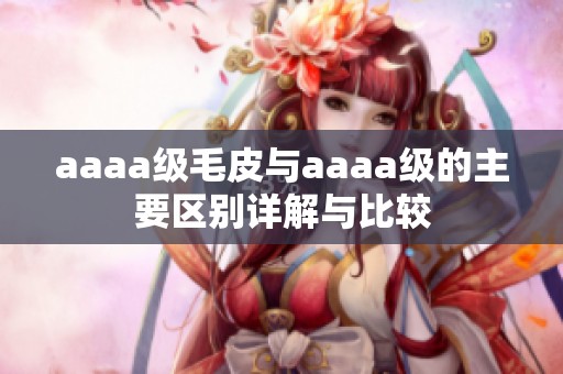 aaaa级毛皮与aaaa级的主要区别详解与比较