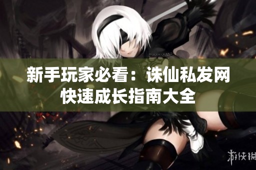 新手玩家必看：诛仙私发网快速成长指南大全