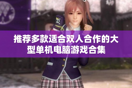 推荐多款适合双人合作的大型单机电脑游戏合集