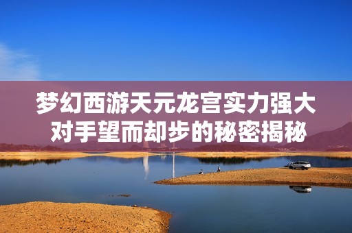 梦幻西游天元龙宫实力强大 对手望而却步的秘密揭秘