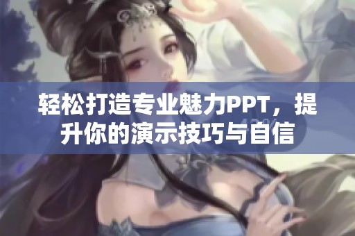 轻松打造专业魅力PPT，提升你的演示技巧与自信