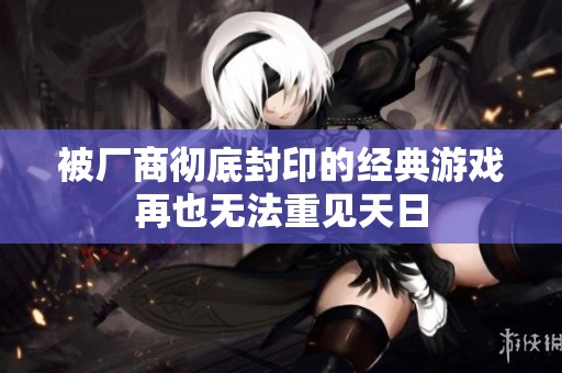 被厂商彻底封印的经典游戏再也无法重见天日