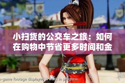 小扫货的公交车之旅：如何在购物中节省更多时间和金钱