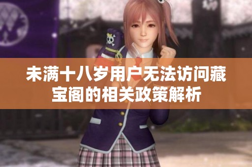 未满十八岁用户无法访问藏宝阁的相关政策解析