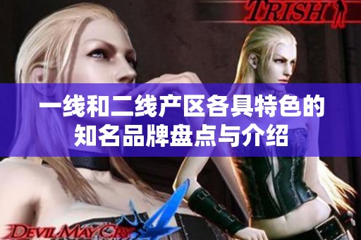 一线和二线产区各具特色的知名品牌盘点与介绍