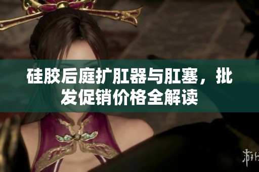 硅胶后庭扩肛器与肛塞，批发促销价格全解读