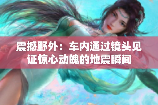 震撼野外：车内通过镜头见证惊心动魄的地震瞬间