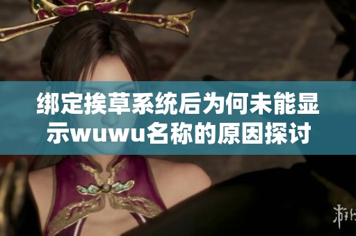 绑定挨草系统后为何未能显示wuwu名称的原因探讨