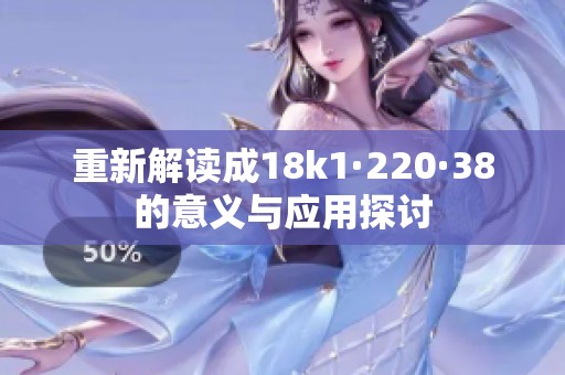 重新解读成18k1·220·38的意义与应用探讨
