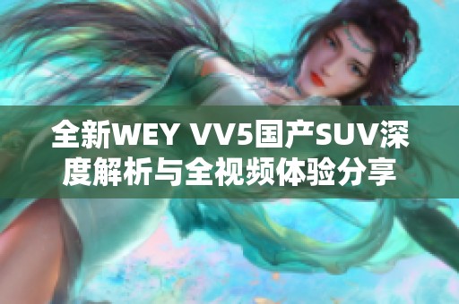全新WEY VV5国产SUV深度解析与全视频体验分享