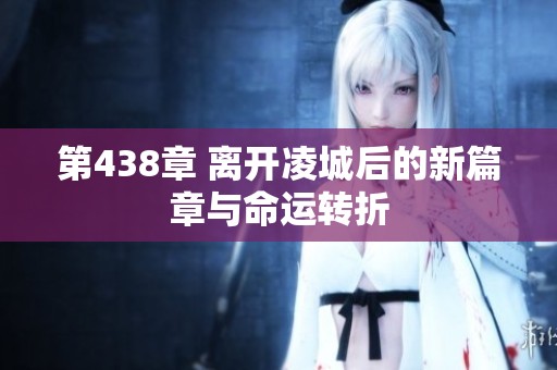 第438章 离开凌城后的新篇章与命运转折